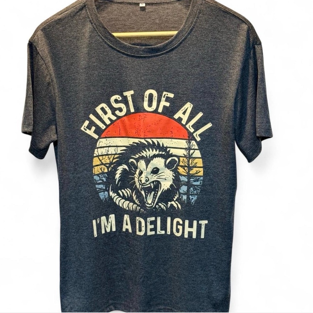 Graphic Tee, Funny, Women’s Size Medium. P-P 20” Length 24”
